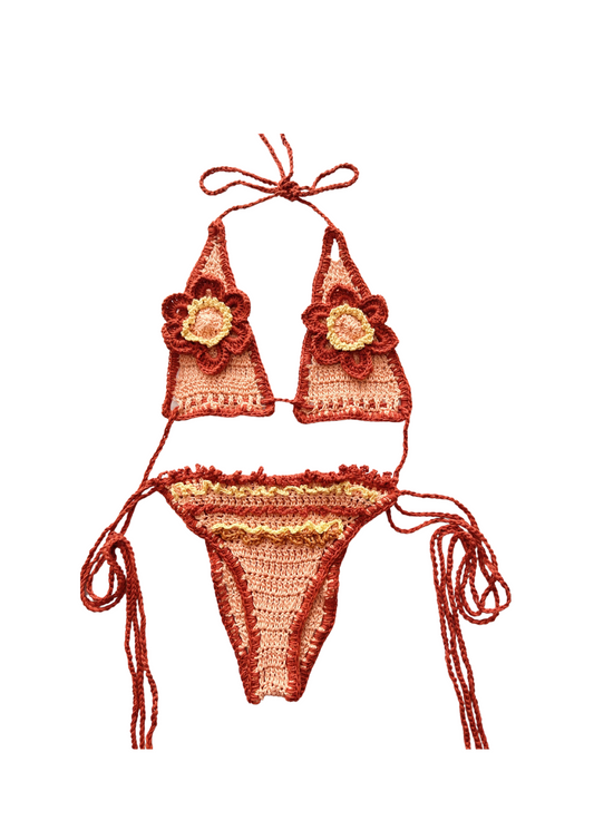 ARIZONA RED SHADE BIKINI SET