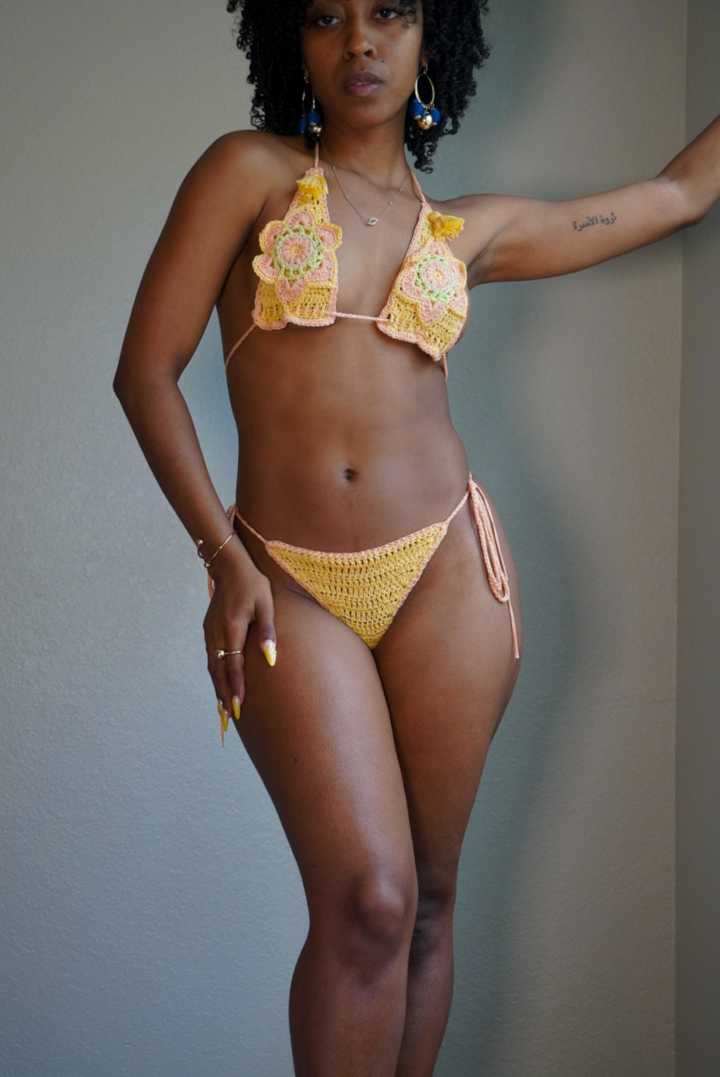 PRADO GOLD BIKINI SET