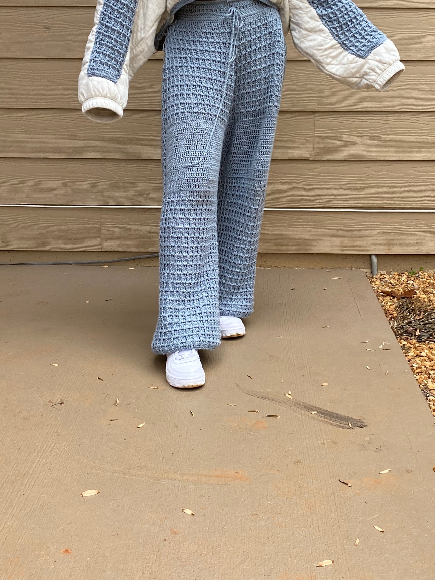 Waffle pants pattern